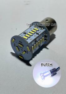 LAMPU LED STOP REM BAYONET 30 MATA KEDIP UNTUK MOBIL MOTOR KAKI 2 DC 12 VOLT RUNNING - TOA