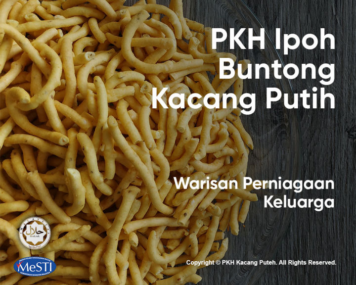 Pkh Ipoh Buntong Kacang Putih Omapodi Original 250g Lazada