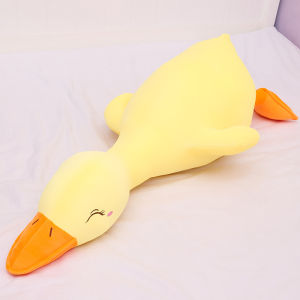 GẤU BÔNG VỊT NẰM NGỦ VẢI MINISO KHÔNG NHĂN 100% GÒN MỀM ẢNH THẬT