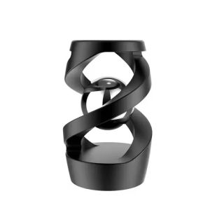 Aluminum Magnetic Levitation Kinetic Gyro Floating Desktop Spinner Toy Gravity-Defying Desk Decor for Focus & Relaxation