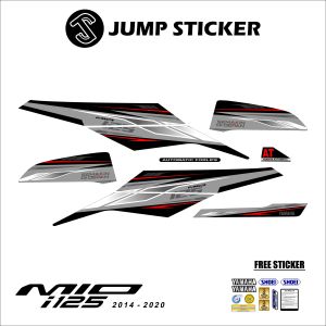 Stiker Striping Mio i125 - Mio M3 2014 - 2020 grafis variasi 012