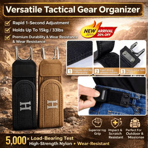 Velcro Elastic Tactical Belt No Buckle Belt for Men Adjustable All-Match Nylon Waist Belt Training Velcro Workwear Belt