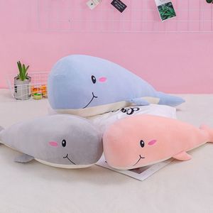 BEIBEI Cartoon Birthday Present Kids Toys Sea Animals Sleeping Pillow Plush Doll Whale Stuffed Toys Whale Plush Toy Stuffed Animal Doll Whale Pillow Cushion