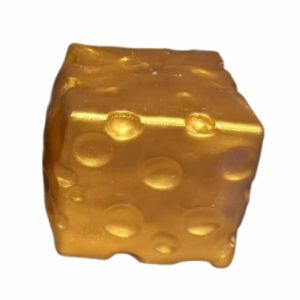 GONOVO squishy cheese Super Soft Cheese Squeezed Cube 11cm Realistic Slow Rebound Fidget Toy Kids Toy Hand Relax Cheese Stress Ball Office Desk Toy