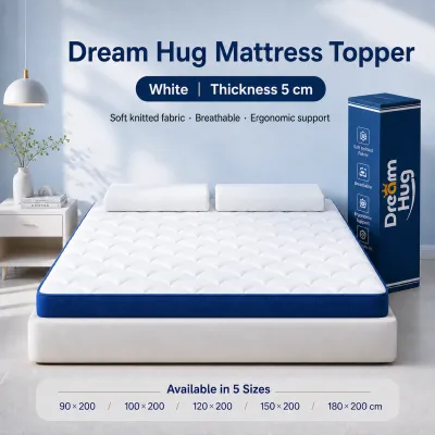 MISO 8CM/5CM Thick Foldable Milk Silk Latex layer Mattress Single/Queen/King Size Tatami Mattress Topper Breathable
