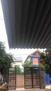 Mái xếp di động - mái hiên - mái bạt cuốn thi công lắp đặt khu vực phía Bắc. Giá cả phải chăng bảo hành dài hạn ✅
