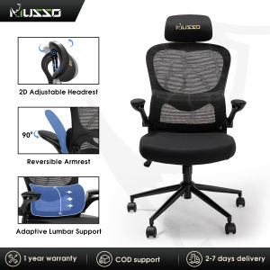 MUSSO C10 Ergonomic Chair 2D Headrest and Flip Armrest Ergonomic Office Chair