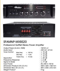 Nestpro BS20 Amplifier for Swiftlet Farming ( 燕屋扩音器 ) up to 600 tweeters (High Power)