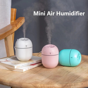 New Ultrasonic Air Humidifier Gentle Luminous Continuous/420ML Portable【Fast Delivery】