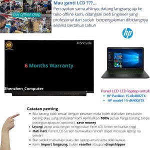 Layar Monitor LCD Laptop HP 14S-CF2018TU Notebook Panel Screen