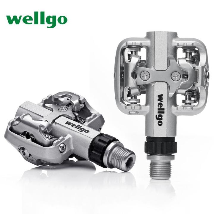 Wellgo WM001 Self Locking mountain bike pedals mtb clipless pedal Magnesium Alloy MTB Bicycle Pedals Lazada PH