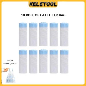 Smart Automatic Cat Litter Box App Monitoring Odor Sealed Enclosed Tray For Multi Cat Household Indoor Pets
