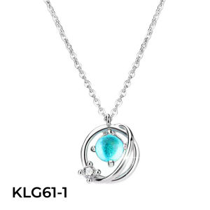 Kalung Wanita Korea Liontin Kunci Bintang Aesthetic Fashion Import Aksesoris Perhiasan KLG61