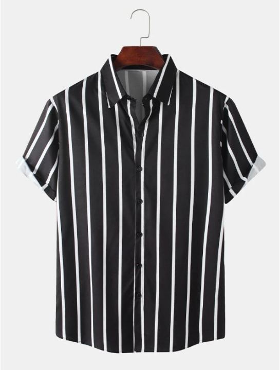 kemeja%20santai%20%20kemeja%20Casual%20/%20kemeja%20Garis%20Garis%20%20Hitam%20Putih%20%20bisa%20COD.%20-%20Image%208