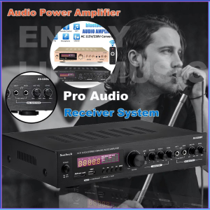 PENGIRIMAN CEPAT Sunbuck Audio Bluetooth Amplifier Karaoke 5CH 600W AV 608BT / amplifier bluetooth power 600 w sunbuck karaoke rumahan super bass lengkap / ampli karaoke lengkap murah bluetooth full bass rumah rumahan
