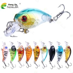 ASRV High-Quality Floating Lure for Bass Fishing Durable ABS Plastic Design