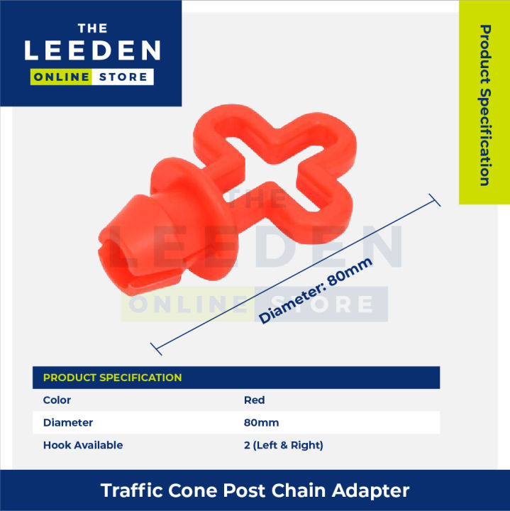 Traffic%20Cone%20Post%20Chain%20Adaptor%20by%20Leeden%20Online%20Store%20-%20Image%205