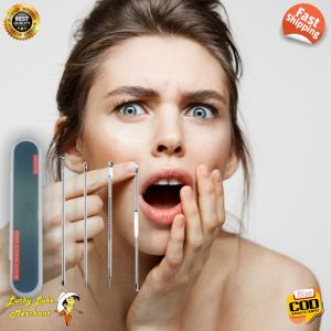Alat Pemecah Jerawat Comedo Acne Blockhead Penekan Pemencet Komedo Facial Beuty Tools Pria Wanita