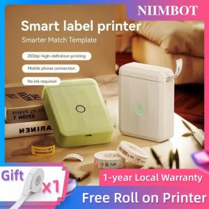 NIIMBOT D110 Portable Bluetooth Thermal Label Printer Inkless Sticker Maker for Home and Office