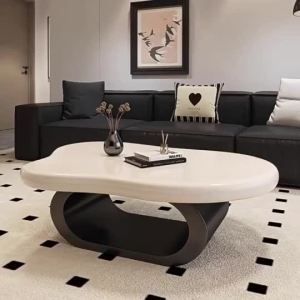 Modern Light Luxury Cloud Tea Table Combination Small Apartment Living Room Home