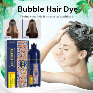 Pure Vegetal Bubble Hair Dye Cream Plant Essence Bubble Hair Dye Shampoo No Stimulating Hair Dye Gentle Bubble Hair Coloring Cream