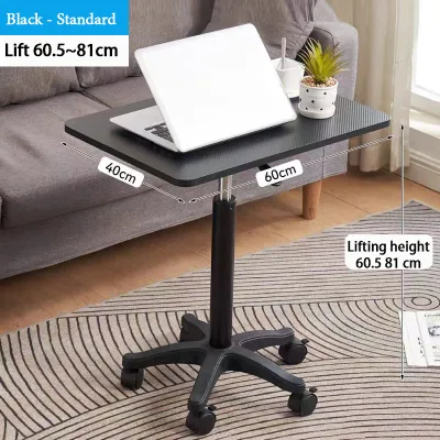 Movable Lifting Table Standing Workbench Small Sofa Bedside Table Laptop Computer Desk Desk
