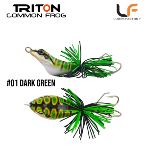 LURESFACTORY - TR COMMON FROG 4.3cm 6.5g HARDBODY LURE TOPWATER
