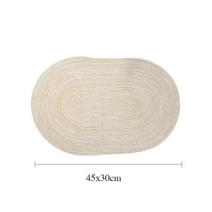 45 x 30CM Table Place Mat Washable Placemat Diatomaceous Earth Coaster Non-Slip Heat Resistant Pad