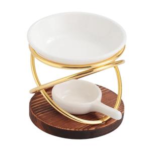Durability Ceramic Tealight Holder Large Capacity Oil Diffuser For Aromatherapies In Any Room Garden Porch