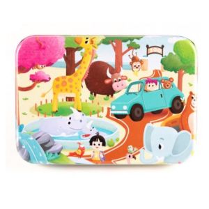 Mainan Puzzle Kayu Jigsaw Anak 120pcs Aneka Motif Lucu