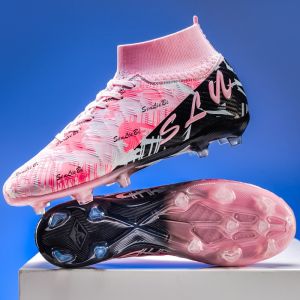High-end cleat soccer shoes for boys girls and adults specialized training shoes for youth training long-studded professional sports shoes