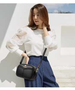 TAS SELEMPANG KULIT WANITA TAS TANGAN MINI CEWEK MODEL SIMPLE IMPORT TERBARU