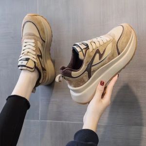 Free Shipping Thick-Soled WomenS Trendy Autumn And Winter New Student Slimming Sports Casual Shoes