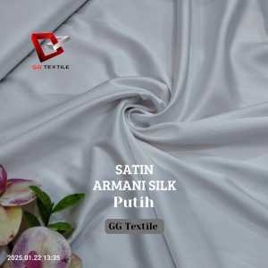 [1 METER] Kain Satin Armany Silky - Original Import Satin Silky [Tidak Jual KW] Kain Bridesmaid Mewah