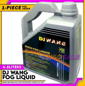 PS DJ Wang Fog Liquid 4.5L – High Quality Smoke Machine Fog Juice for Parties Events & DJ Use
