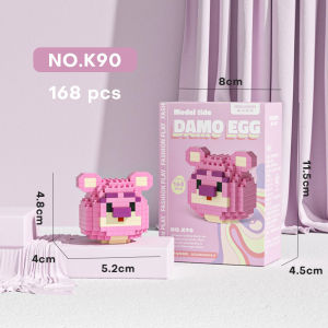 Mainan Nano Block Bricks Kartun Mainan Balok DIY Mainan Blok Susun Mainan Anak 3D Puzzle