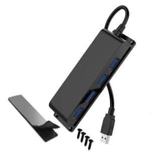 4 Port USB version Divider Center 5Gbps Speed Wall Mountable Link With 3.3ft Extension Cord For Computer Notebook Office Arrange
