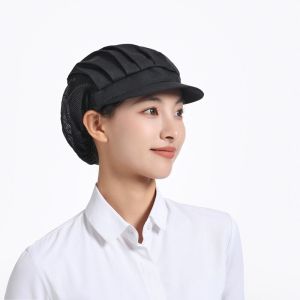 Breathable Mesh Chef Hat Kitchen Food Service Cooking Cap Chic Business Work Dust Cap Hair Nets