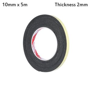 GOFIDIN 1pcs Hardware Home Improvement Sound insulation Waterproof Window Door Single Sided Adhesive Seal Strip Foam Sponge Rubber Strip Tape