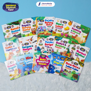 (Isi 15 Buku) Buku Paket Dongeng Cerita Hewan Anak Islami Bergambar Sebelum Pengantar Tidur By Ziyadbooks