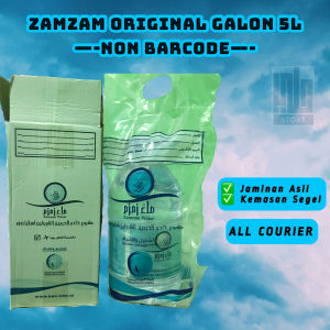 AIR ZAMZAM 5 Liter ORIGINAL GALON ASLI MEKKAH MADINAH Air zam zam galon 5L zamzam 5 liter zamzam 5Liter zamzam asli air zam zam original zamzam barcode zamzam non barcode zamzam no barcode zamzam air galon isi 5L air zam zam 5L zam zam 5 L zamzam 5Liter