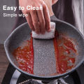 JEETEE Marble Stone Non Stick Frying Pan with Lid Die-cast Cooking Pan, kuali leper tak melekat Suitable for Gas and Induction Stove 20/24/28CM. 