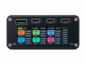 [ JNS S36-Bản 2026 ] Box Sạc Pin Dự Phòng JNS S36 Cao Cấp Kèm Bo Mạch Chủ Công Suất Cao