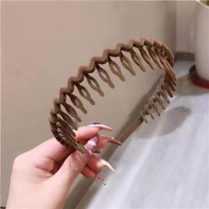 SIGVARD - Bando Sirkam Dewasa Rambut Cantik Bondu sisir elastis bahan Beludru Fashion Korea BND29