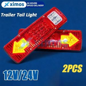 1PC/2PCS 12/24V LED Tail light Brake Light Stop Turn Rear Tail Trailer Signal Lamp Indicator Lights