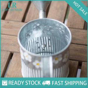 LF Wholesale✨Flash Sale ✨ Vintage Iron Flower Pot Desktop Flower Vase Plant Flowerpot Balcony Plant Bucket