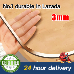 🚚SHIPPED WITHIN 24 HOURS🚚 PVC Tablecloth Transparent Software Glass Table Protector Mat Clear Protective Table Pad Formaldehyde Free Odorless and Oil Resistant PVC transparent Table Cover Kitchen Waterproof Pad for 2/4/6 Seats