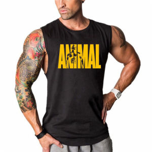 NEWเสื้อกล้ามผู้ชาย เสื้อกล้ามฟิตเนส เสื้อกล้ามแฟชั่น เสื้อกล้ามกีฬา เสื้อกล้ามออกกำลังกาย ทรงหลวม แบบแห้งเร็ว