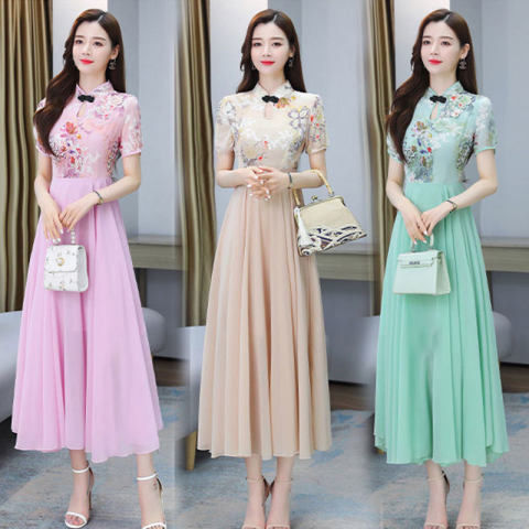 Korean style women sweet white elegant dress party dress | eBay