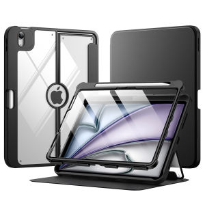 MoKo for iPad Air 11 Inch Case 7th/6th Generation M3/M2 2025/2024 iPad Air 5th/4th Gen Case 10.9 Inch 2022/2020 with Pencil Holder Screen Protector Tablet Protective Cover